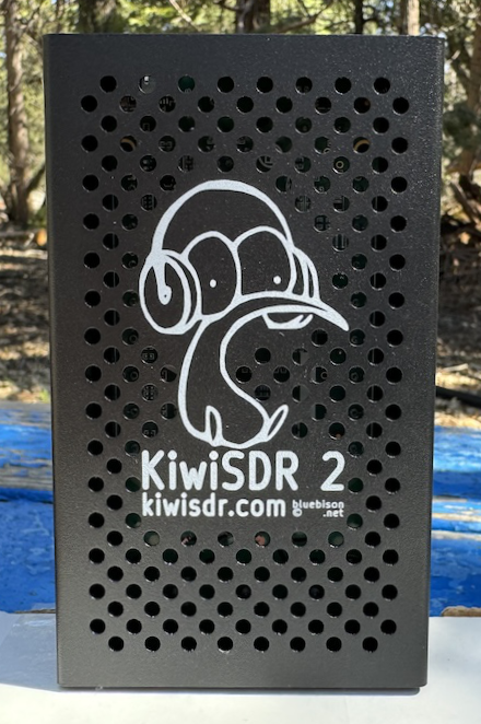 KiwiSDR logo view.