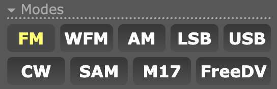 openwebrx+ audio decode mode